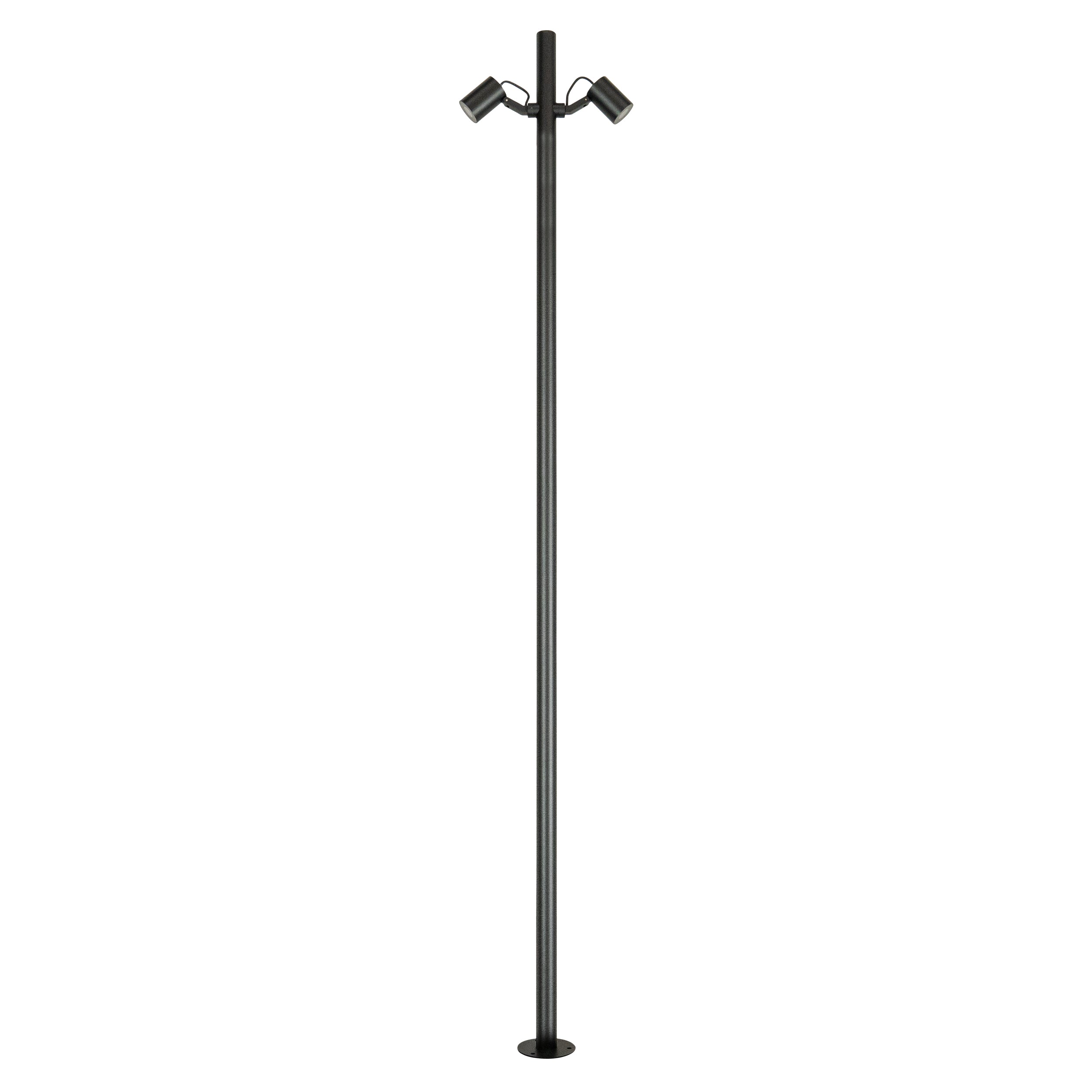 Bollard Light OUTDOOR LAMP POST LED 17W 3000K BLACK ALUMINIUM IP65 – Zambelis