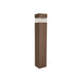 Bollard Light OUTDOOR BOLLARD LED LIGHT 15W 3000K DARK COFFEE IP65 – Zambelis