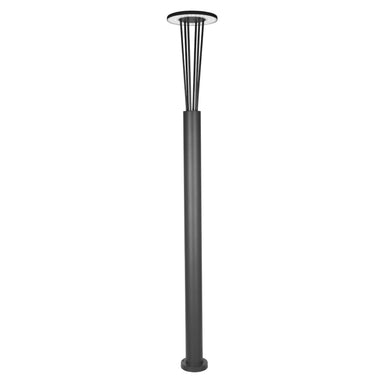 Bollard Light OUTDOOR LAMP POST LED LIGHT 15.5W 3000K GRAPHITE ALUMINIUM IP65 – Zambelis