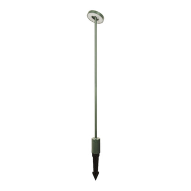 Outdoor Light OUTDOOR SPIKE LED LIGHT 12W 3000K WITH MOVABLE HEAD GREEN ALUMINIUM IP65 – Zambelis
