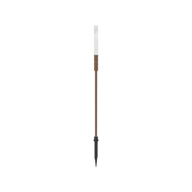 Outdoor Light OUTDOOR SPIKE LED LIGHT 1.5W-24V 3000K BROWN ALUMINIUM - FROSTED ACRYLIC IP65 – Zambelis