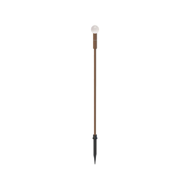 Outdoor Light OUTDOOR SPIKE LED LIGHT 1.5W-24V 3000K BROWN ALUMINIUM - FROSTED ACRYLIC IP65 – Zambelis