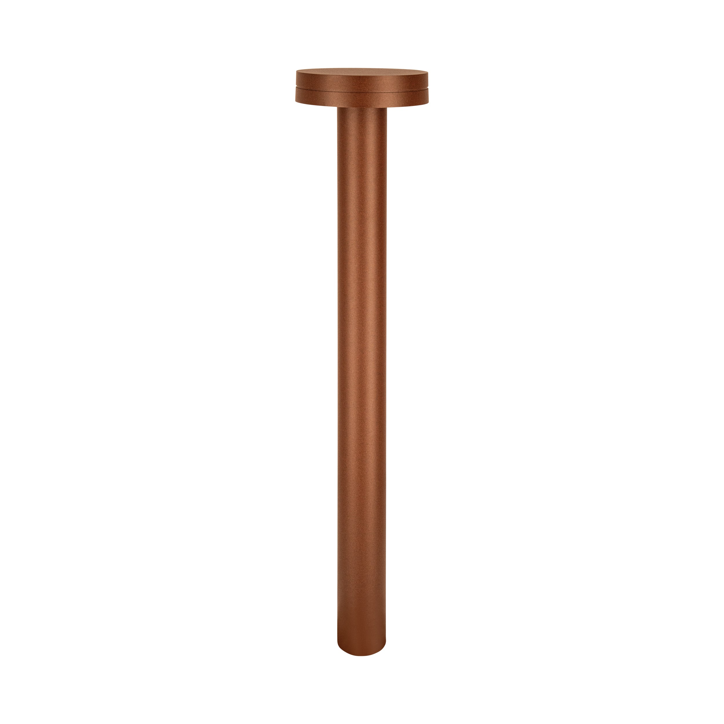 Bollard Light OUTDOOR BOLLARD LED LIGHT 12W 2200K-4000K DARK BROWN ALUMINIUM IP65 – Zambelis