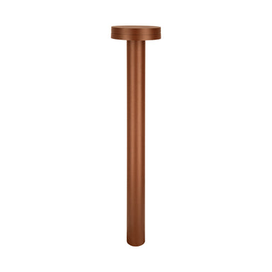 Bollard Light OUTDOOR BOLLARD LED LIGHT 12W 2200K-4000K DARK BROWN ALUMINIUM IP65 – Zambelis