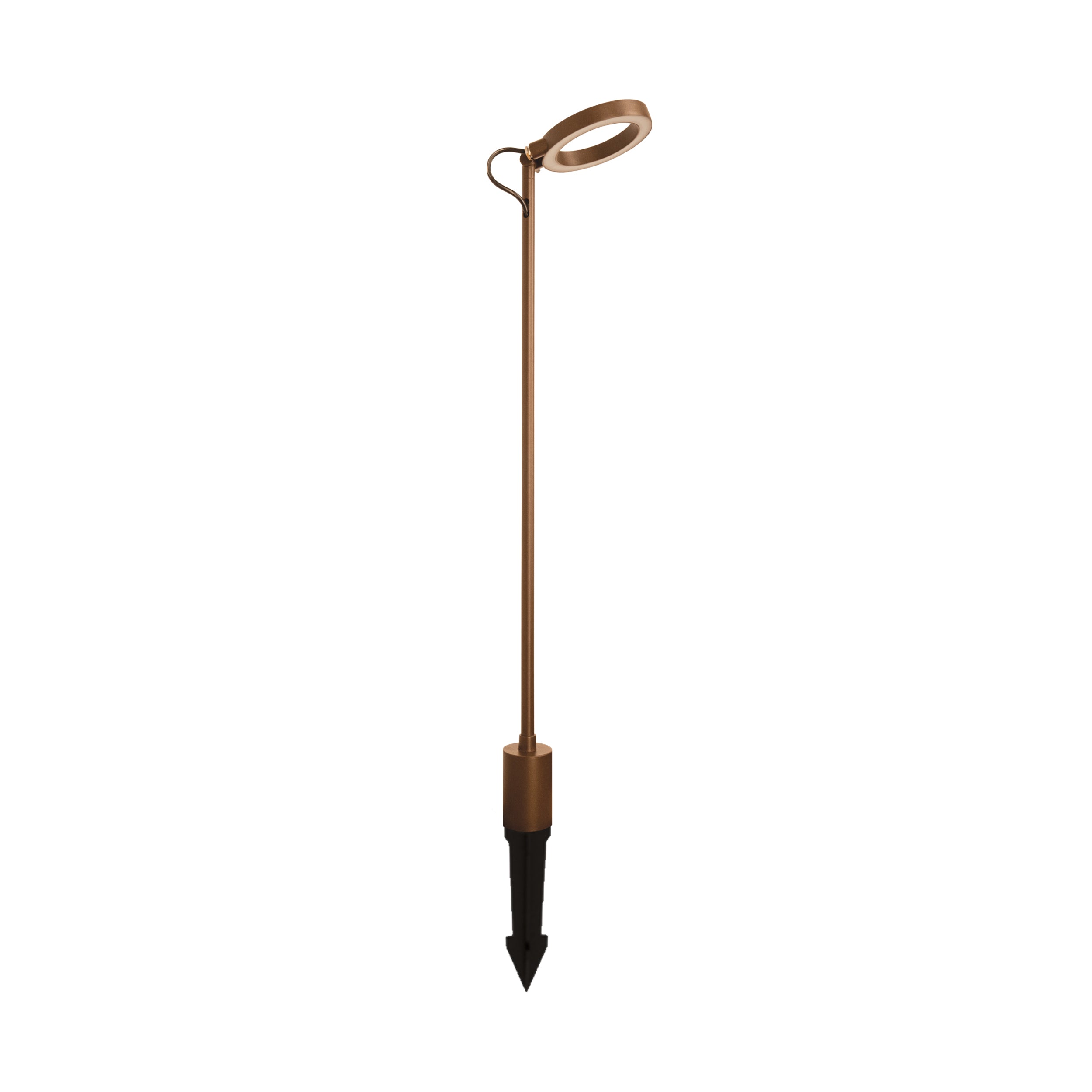 Outdoor Light OUTDOOR SPIKE LED LIGHT 7W 3000K BROWN ALUMINIUM IP65 – Zambelis
