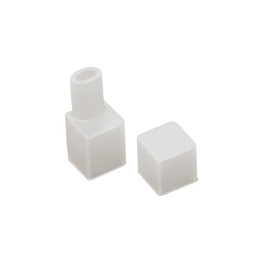 Light Fixture ACCESSORY KIT 6 END CAPS + 4 STRAIGHT FEEDER CAPS NEON LED RUBBER LS61-LS62 – Zambelis