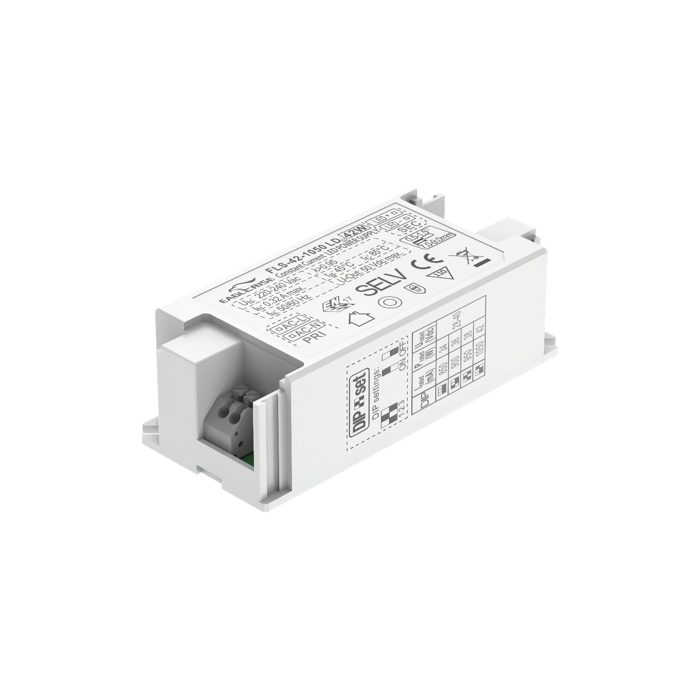 Light Fixture DRIVER ON-OFF 42W 300-1050mA 9-52V EAGLERISE – Zambelis