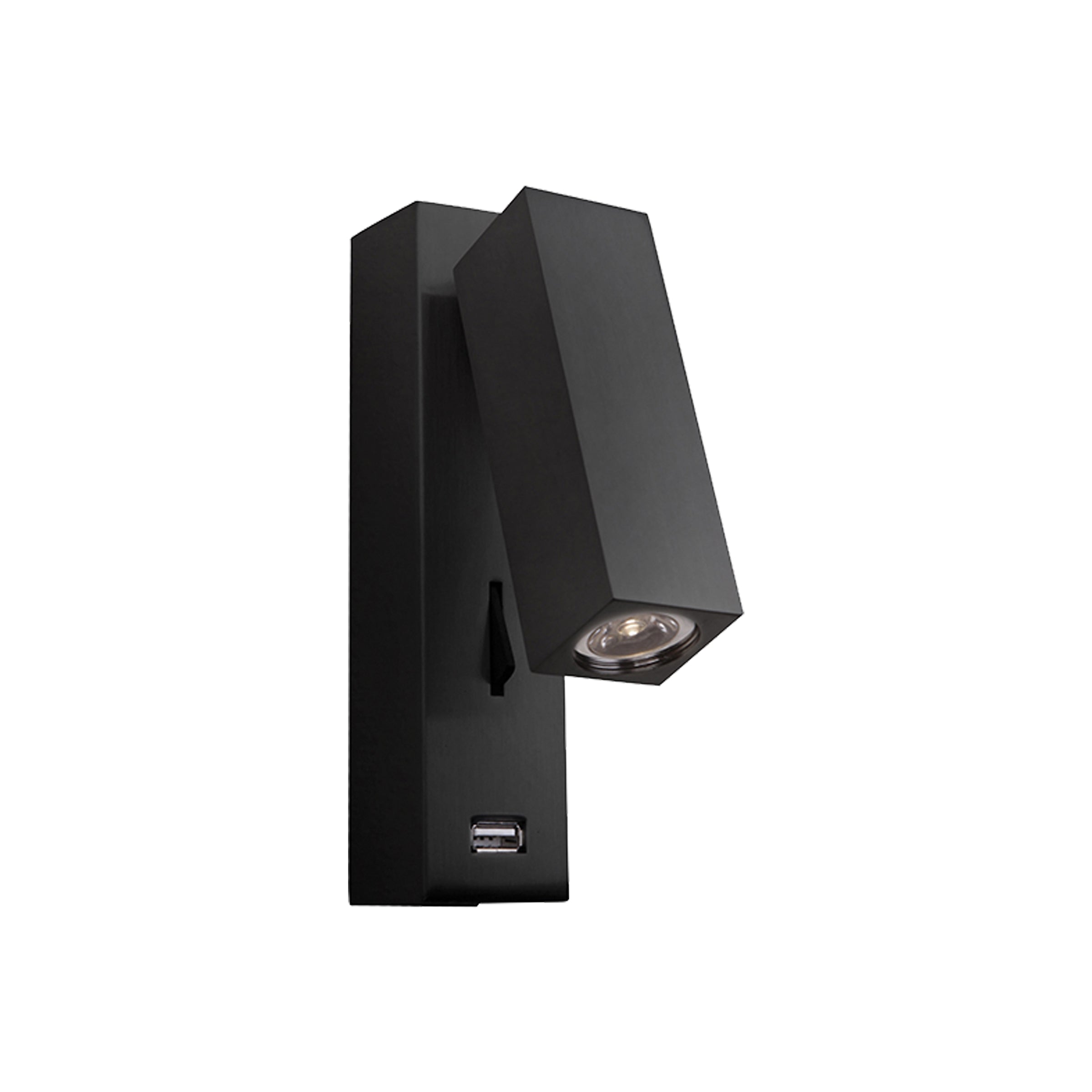 Light Fixture SCONCE LED 3W METAL BLACK USB – Zambelis