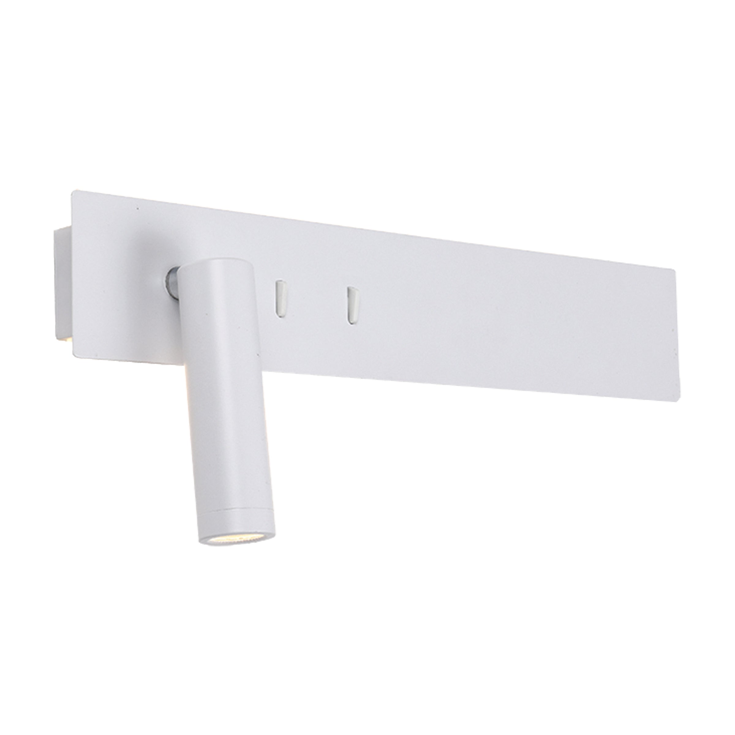 Light Fixture SCONCE LED 3W+10W METAL WHITE – Zambelis