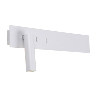 Light Fixture SCONCE LED 3W+10W METAL WHITE – Zambelis