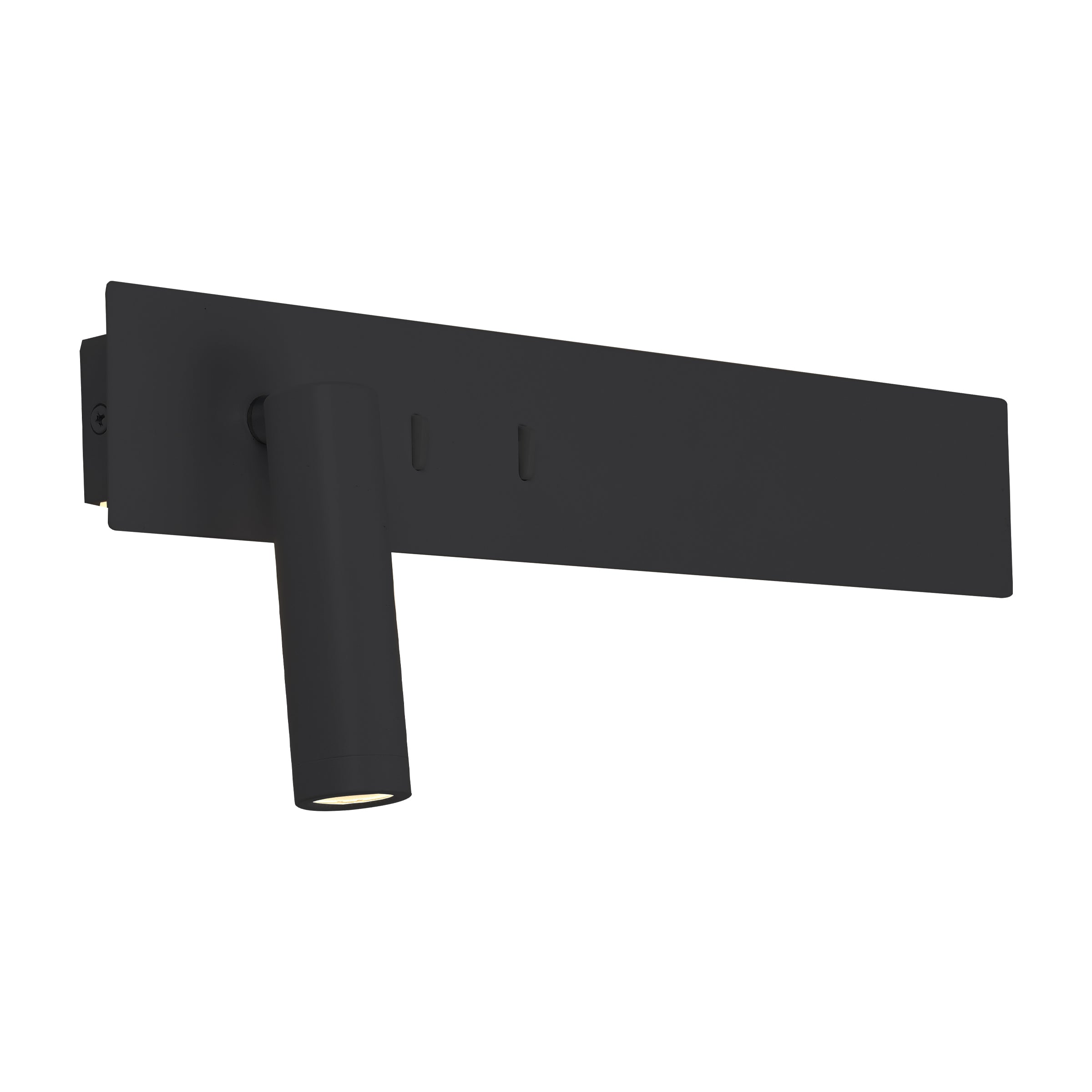 Light Fixture SCONCE LED 3W+10W METAL BLACK – Zambelis