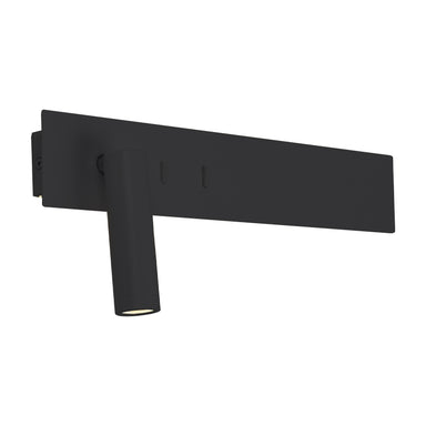 Light Fixture SCONCE LED 3W+10W METAL BLACK – Zambelis