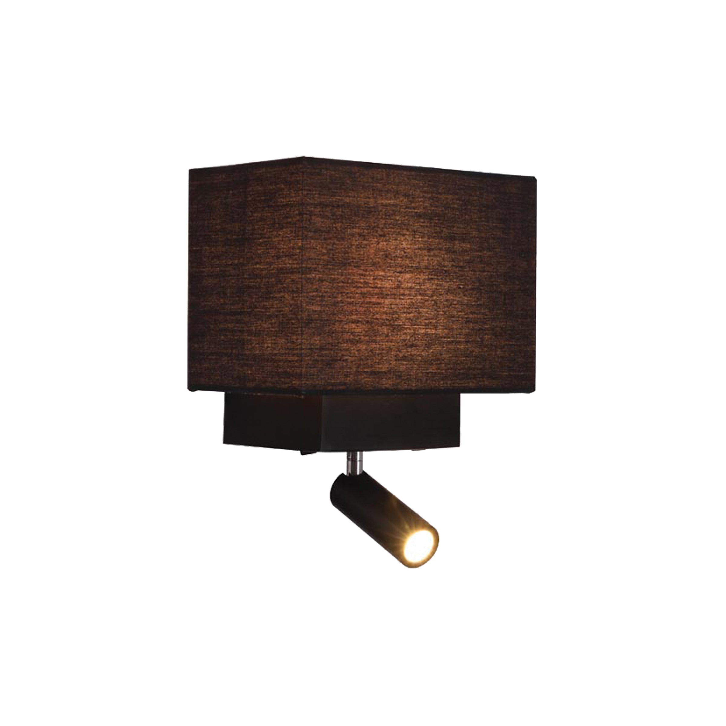 Light Fixture SCONCE LED 3W+E27 MAX 40W METAL BLACK – Zambelis