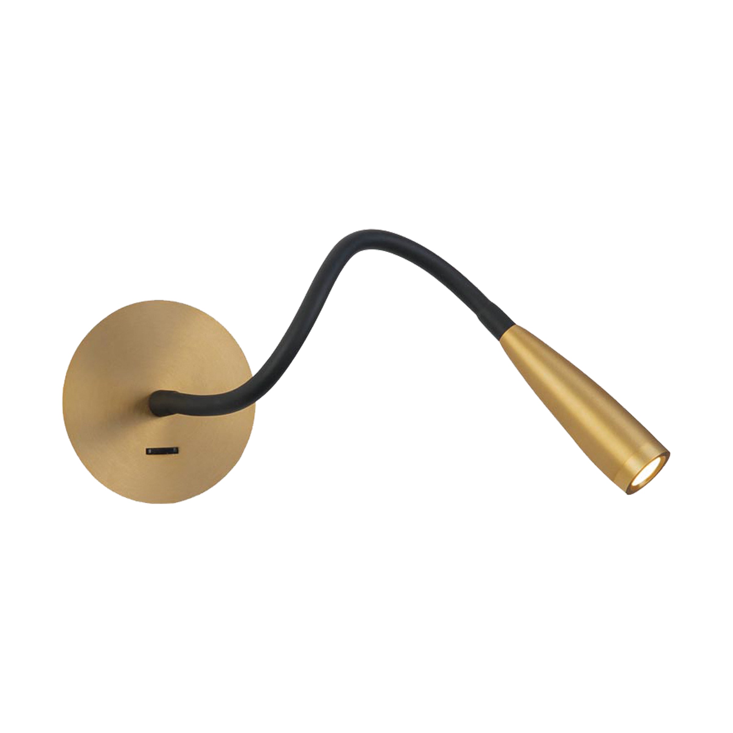 Light Fixture SCONCE LED 3W METAL BRUSHED BRASS – Zambelis