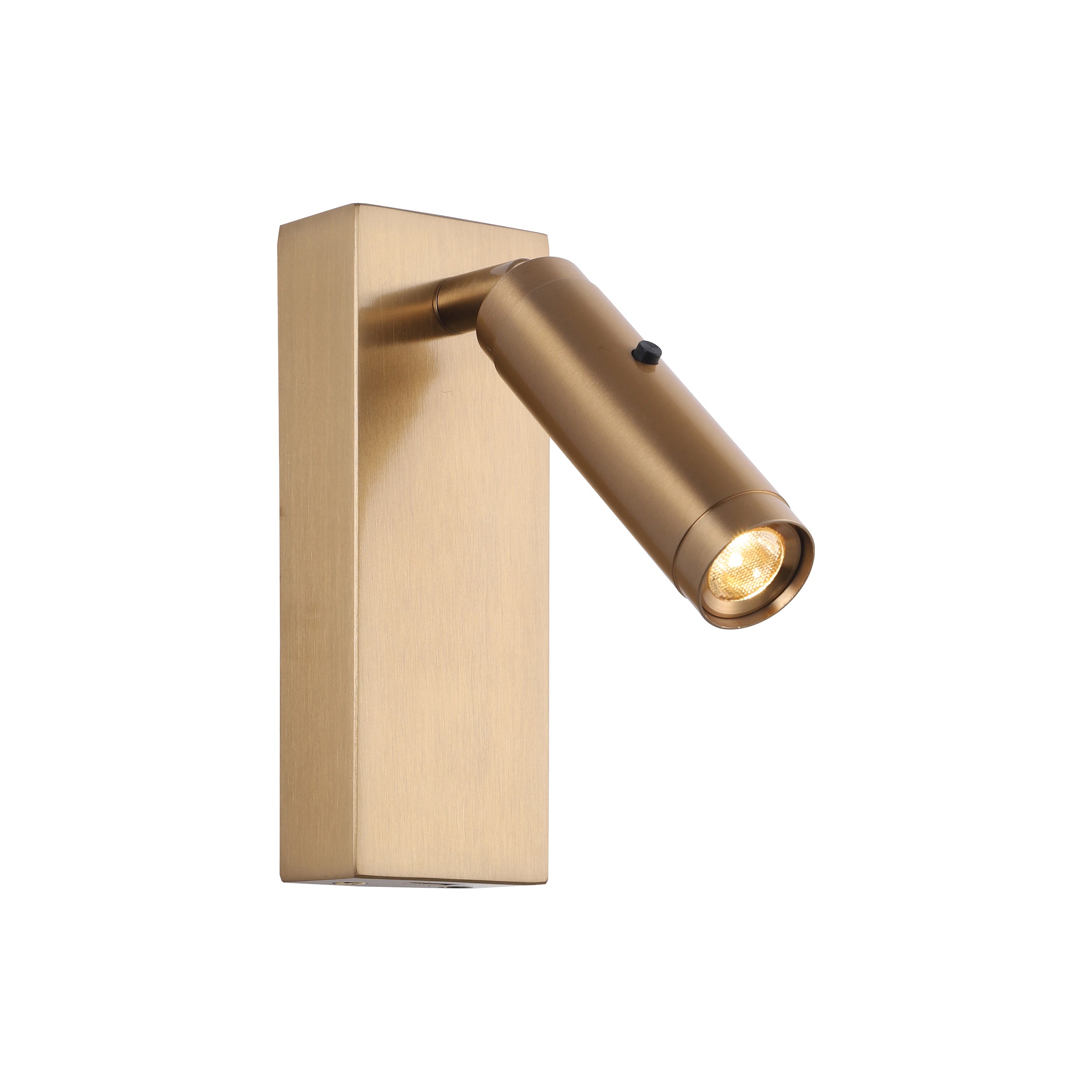 Light Fixture SCONCE LED 3W METAL BRUSHED BRASS – Zambelis