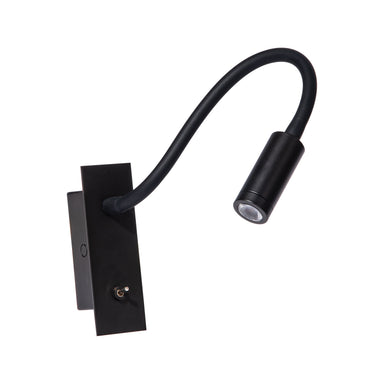 Light Fixture SCONCE RECESSED LED 3W METAL BLACK – Zambelis