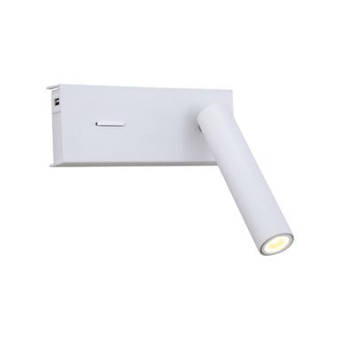 Light Fixture SCONCE LED 3W METAL WHITE USB – Zambelis