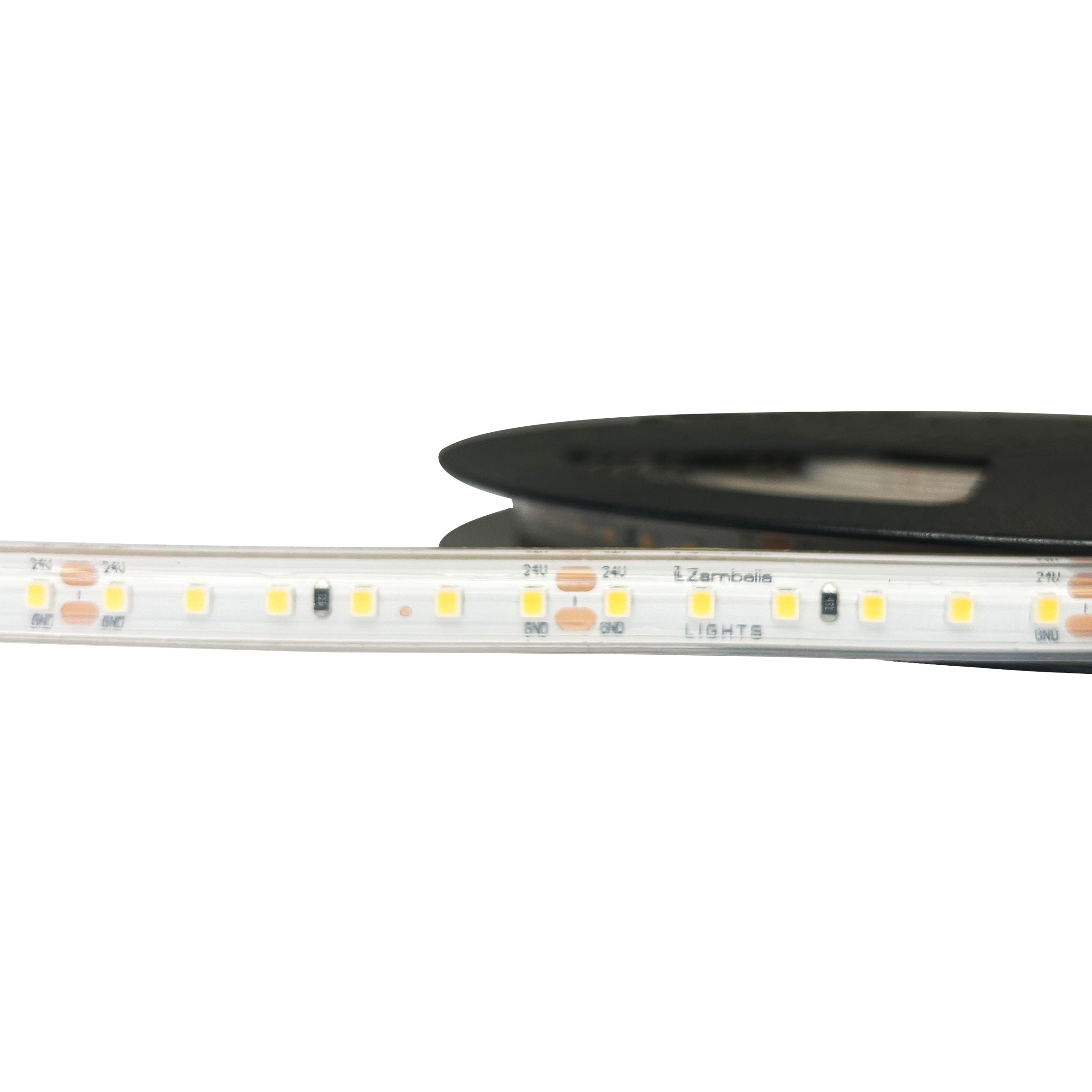 Light Fixture LED STRIP BETTER EFFICIENCY 24V 3.5W/m 120 LEDs/m 2700K IP65 – Zambelis