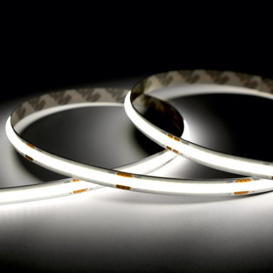 Light Fixture LED STRIP HIGH EFFICACY COB 24V 8W/m 320 LEDs/m 2700K IP20 – Zambelis
