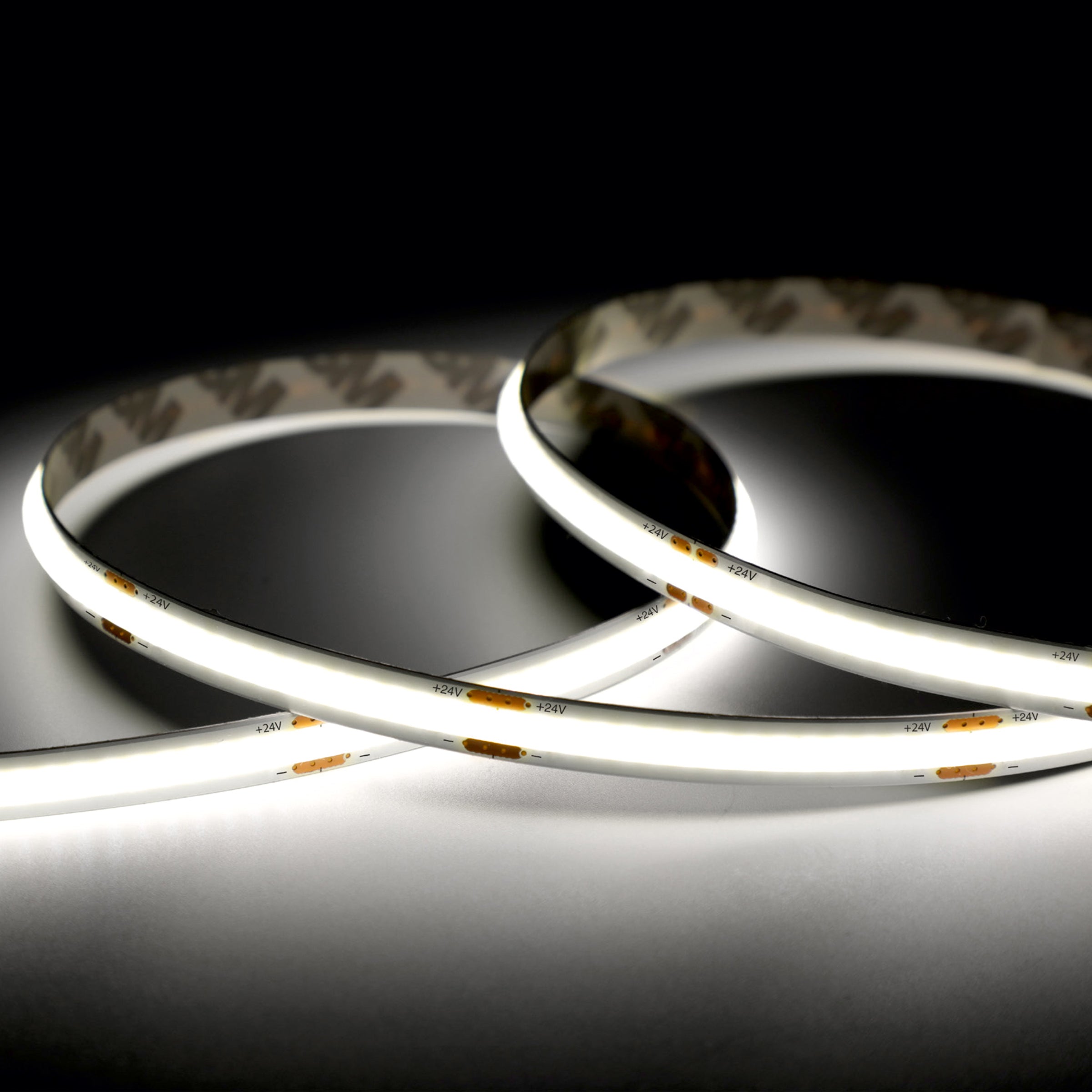 Light Fixture LED STRIP HIGH EFFICACY COB 24V 8W/m 320 LEDs/m 3000K IP20 – Zambelis