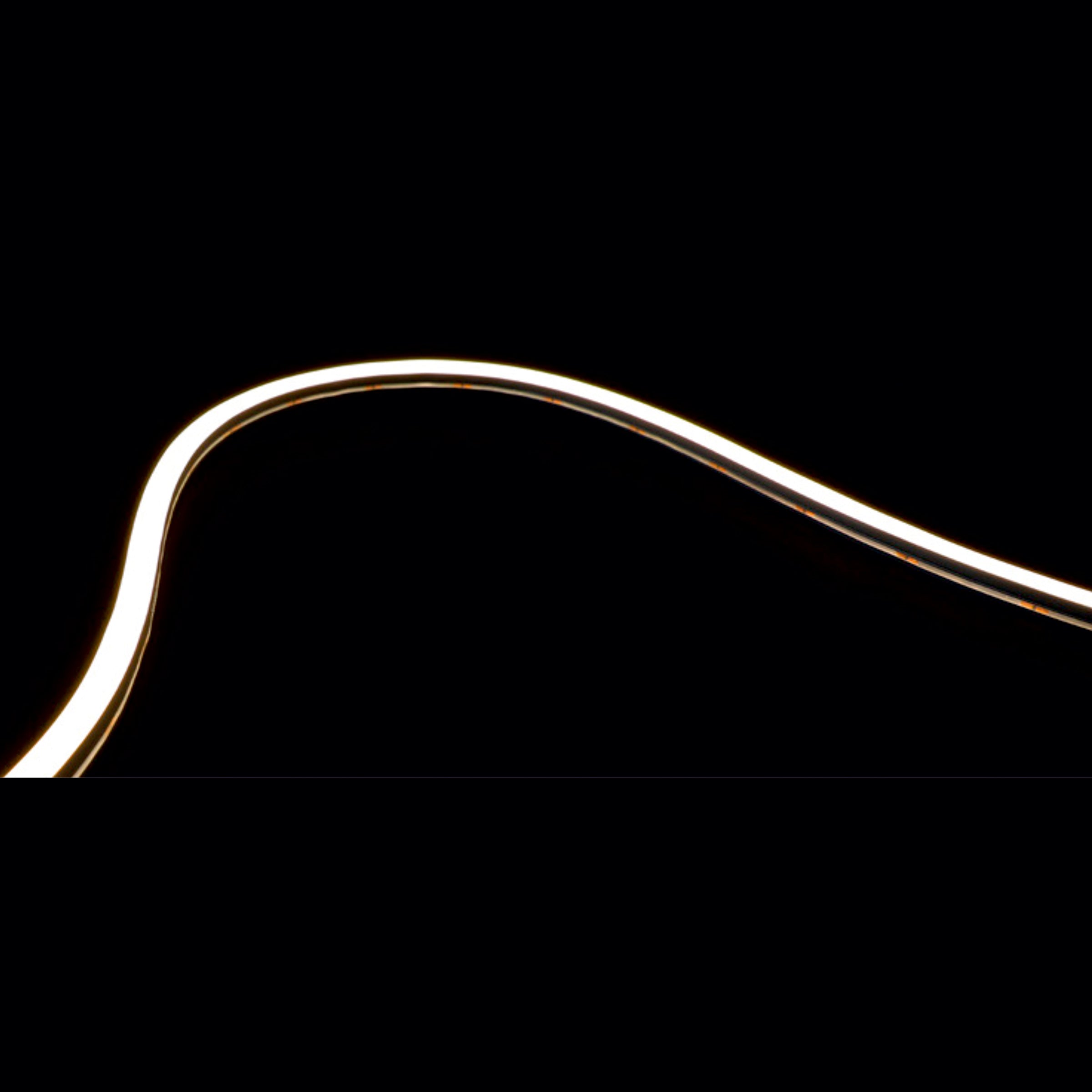 Light Fixture LED RUBBER 6x6MM WHITE NEON SIDE BENDING 24V 8W/m 238 LEDs/m 2700K IP67 – Zambelis
