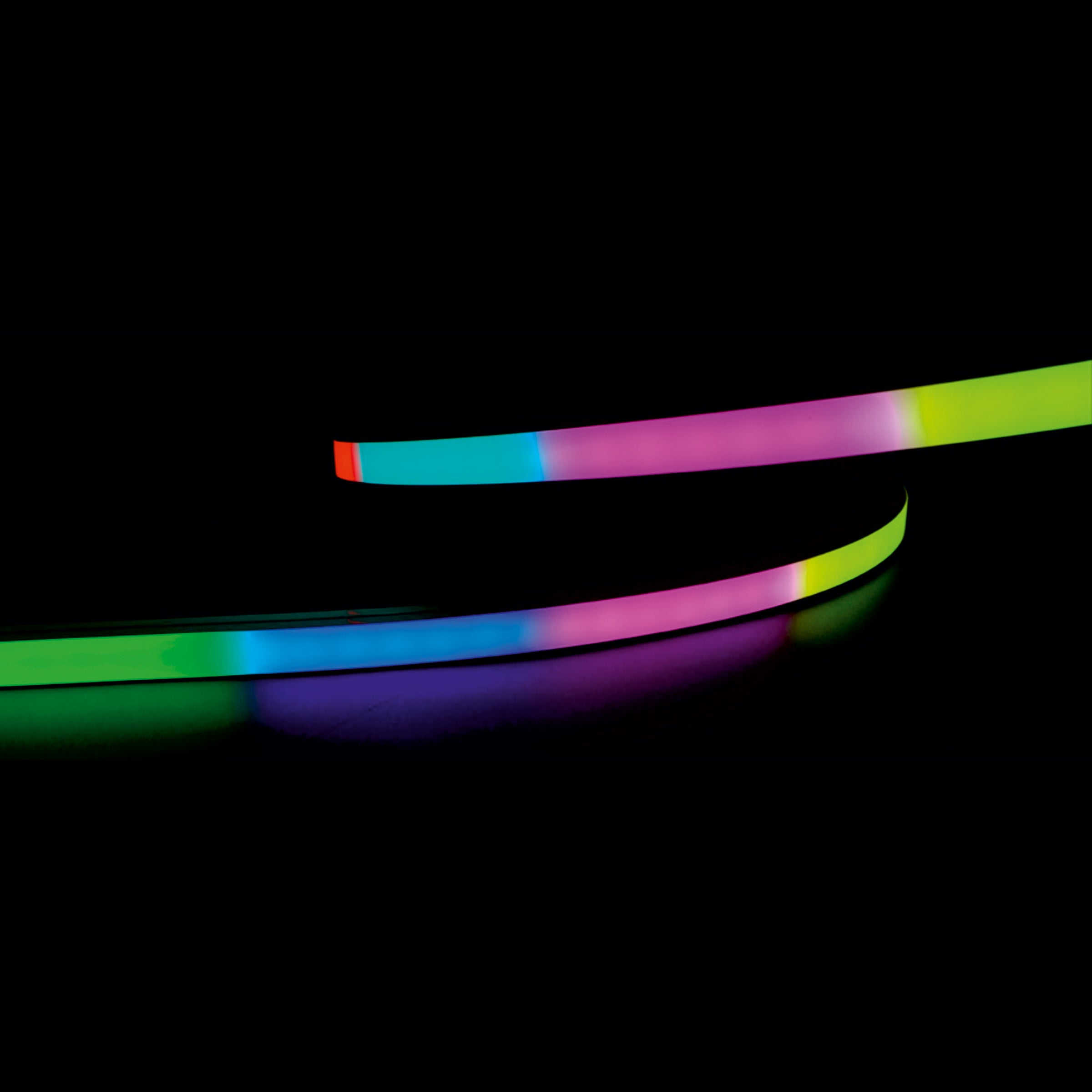 Light Fixture LED RUBBER 16x20MM DIGITAL DMX NEON TOP BENDING 24V 15W/m 70 LEDs/m RGBW-3000K IP67 – Zambelis
