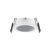 Light Fixture RECESSED COVER FOR LED MODULE 11W (S342-S343),SANDY WHITE – Zambelis