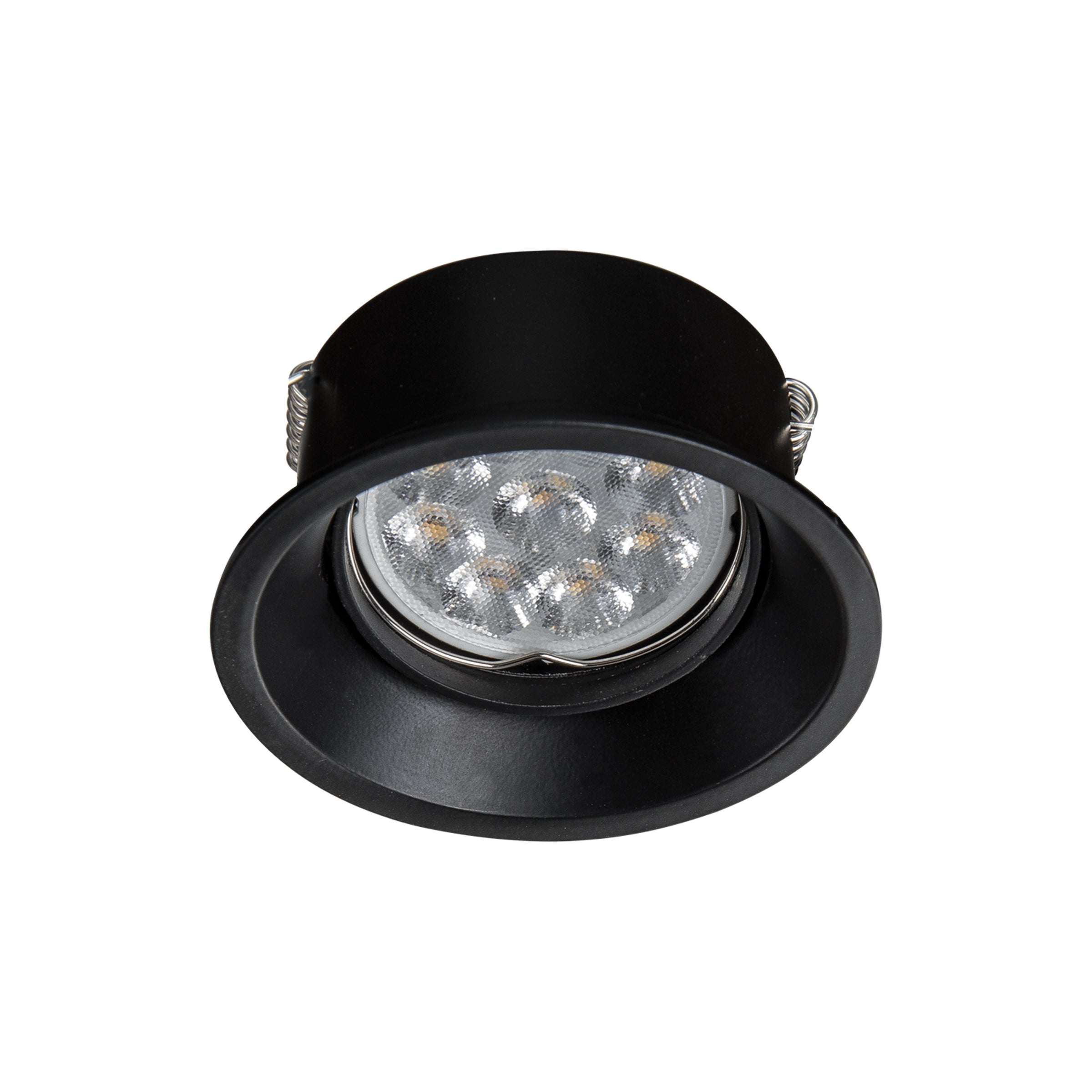 Spot Light RECESSED MOVABLE SPOT 1XGU10 ALUMINIUM BLACK MATT – Zambelis