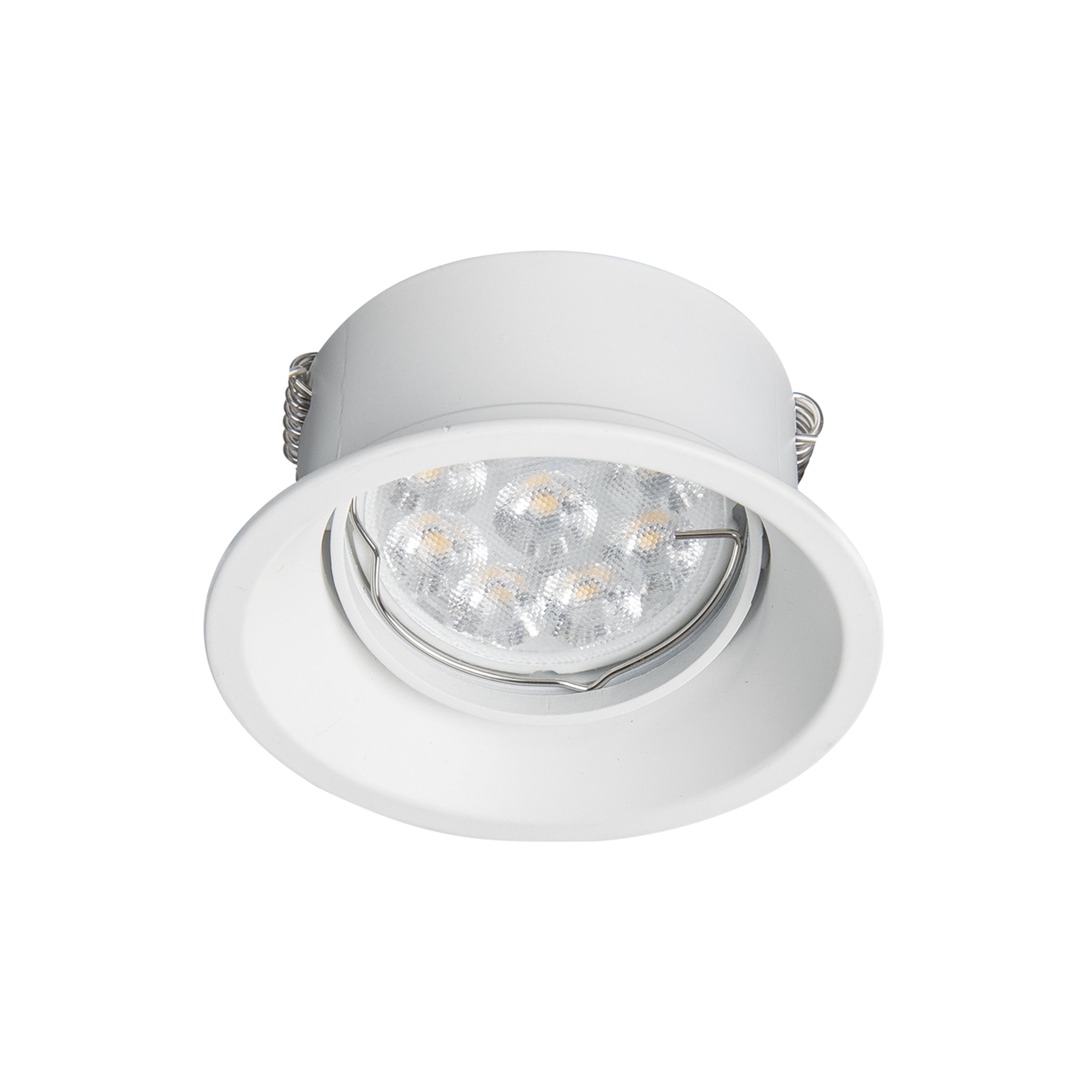 Spot Light RECESSED MOVABLE SPOT 1XGU10 ALUMINIUM WHITE MATT – Zambelis