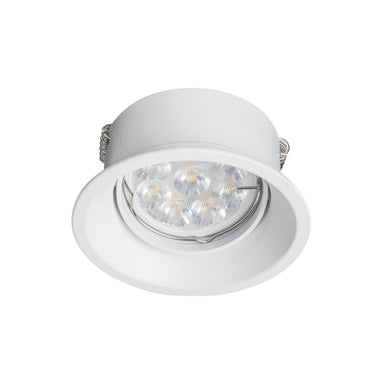 Spot Light RECESSED MOVABLE SPOT 1XGU10 ALUMINIUM WHITE MATT – Zambelis