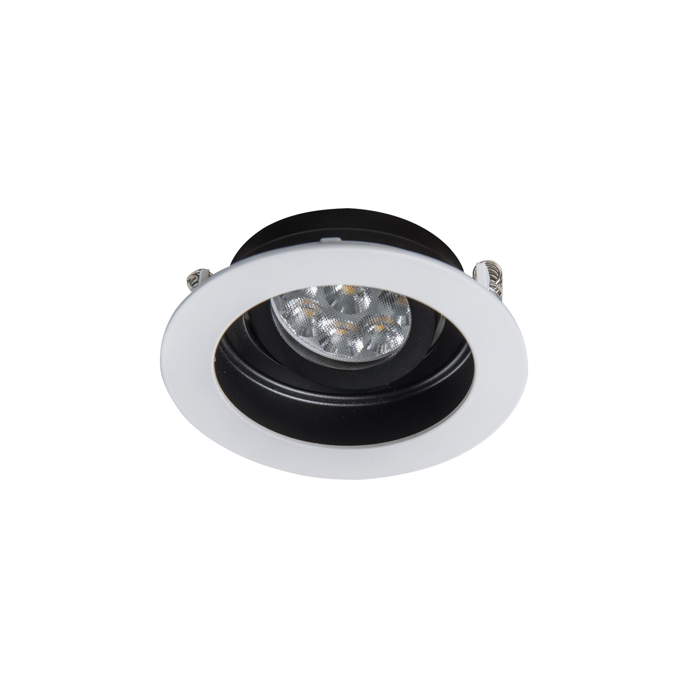 Spot Light RECESSED SPOT 1XGU10 ALUMINIUM WHITE-BLACK MATT – Zambelis