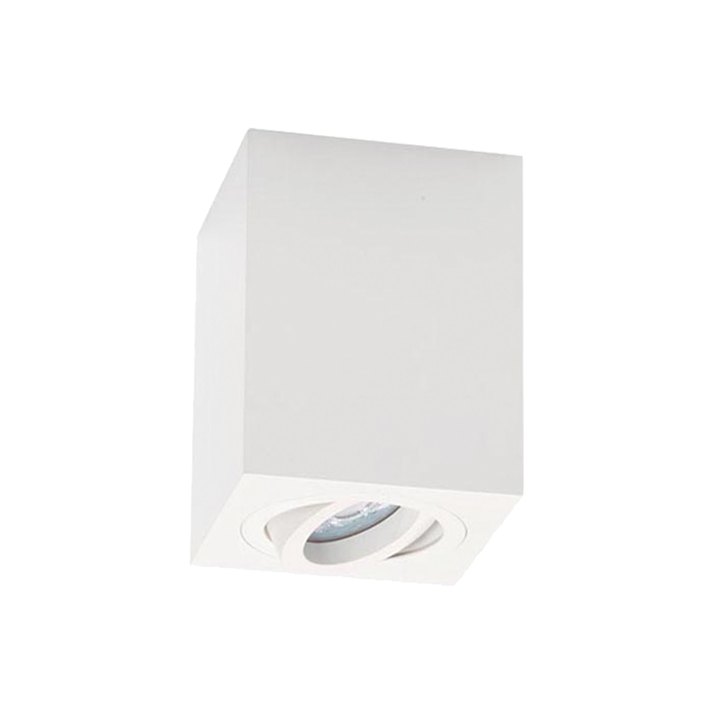 Ceiling Light CEILING SQUARED SPOT 1XGU10 WHITE MATT – Zambelis