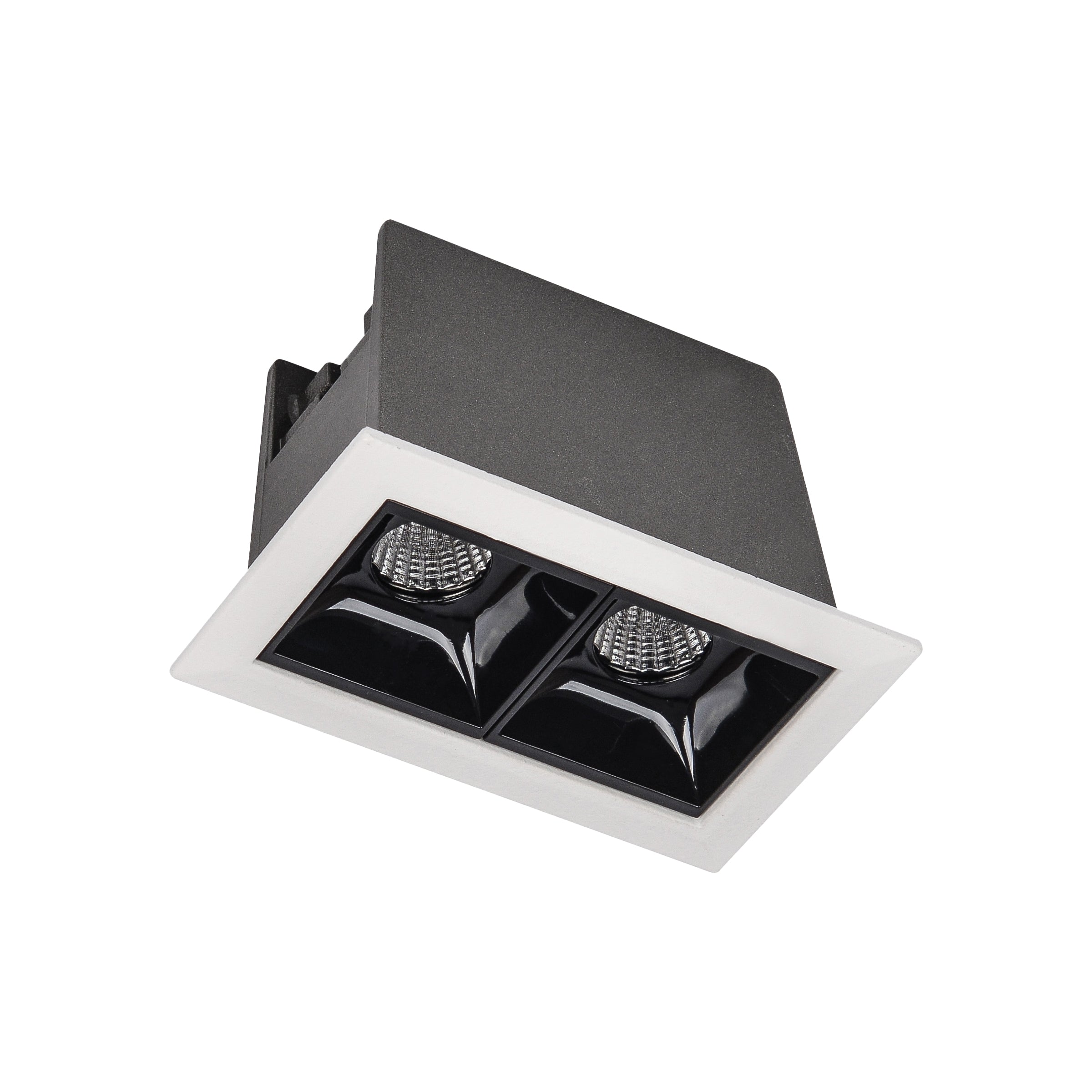 Spot Light RECESSED GRILLE SPOT LED 5W 3000K SANDY WHITE-BLACK – Zambelis
