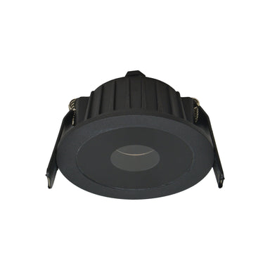 Spot Light RESSECED SPOT LED 6W 3000K IP54 BLACK MATT – Zambelis