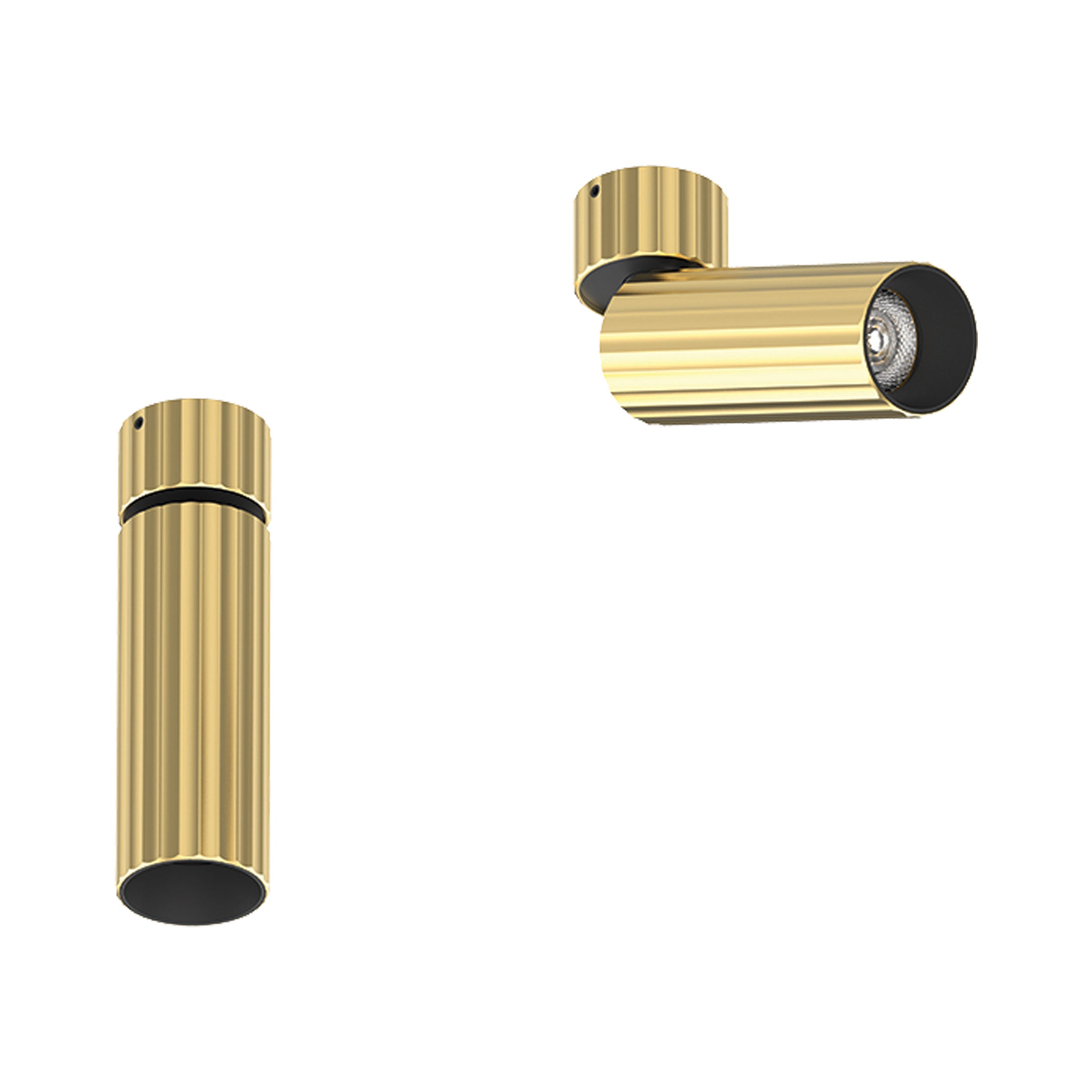 Ceiling Light CEILING SPOT 7W LED 36° BRUSHED BRASS – Zambelis