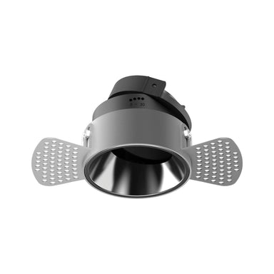 Table Lamp TRIMLESS SPOT 1XGU10 ADJUSTABLE WHITE -BLACK CHROME REFLECTOR – Zambelis