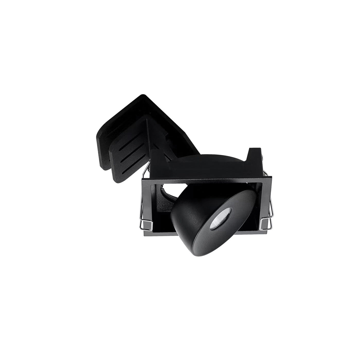 Spot Light RECESSED SPOT SQUARED LED 9W 3000K SANDY BLACK – Zambelis