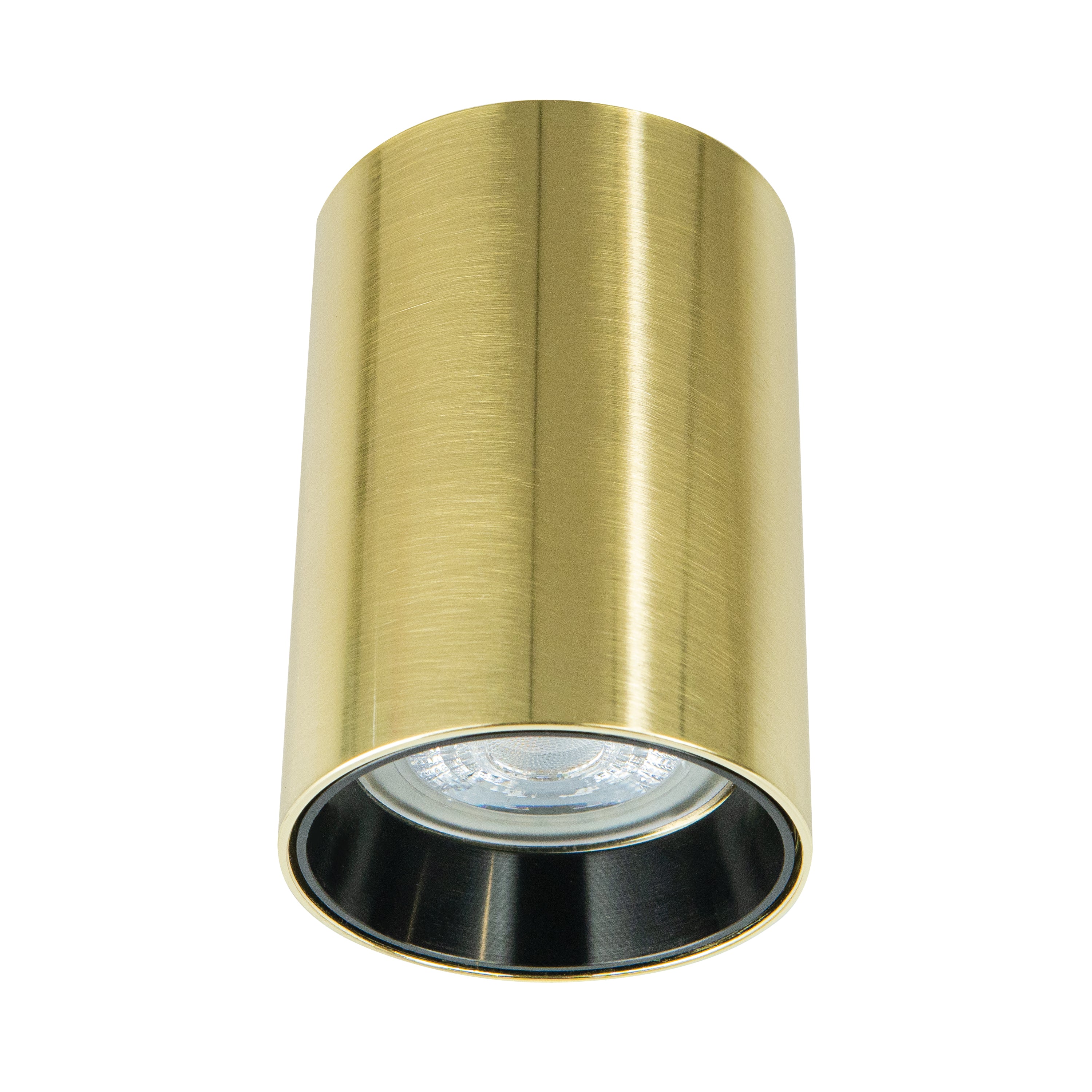 Spot Light CELING SPOT 1XGU10 ALUMINIUM BRUSSED GOLD – Zambelis