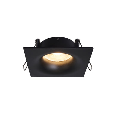 Spot Light RECESSED SPOT SQUARED 1XGU10 IP65 SANDY BLACK – Zambelis
