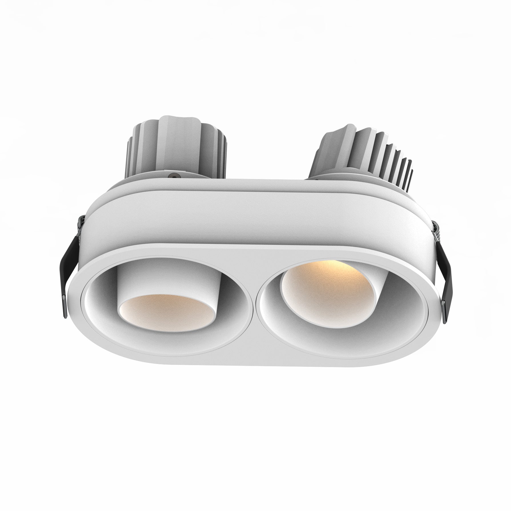 Spot Light RECESSED SPOT LED 2X10W 3000K SANDY WHITE IP44 – Zambelis