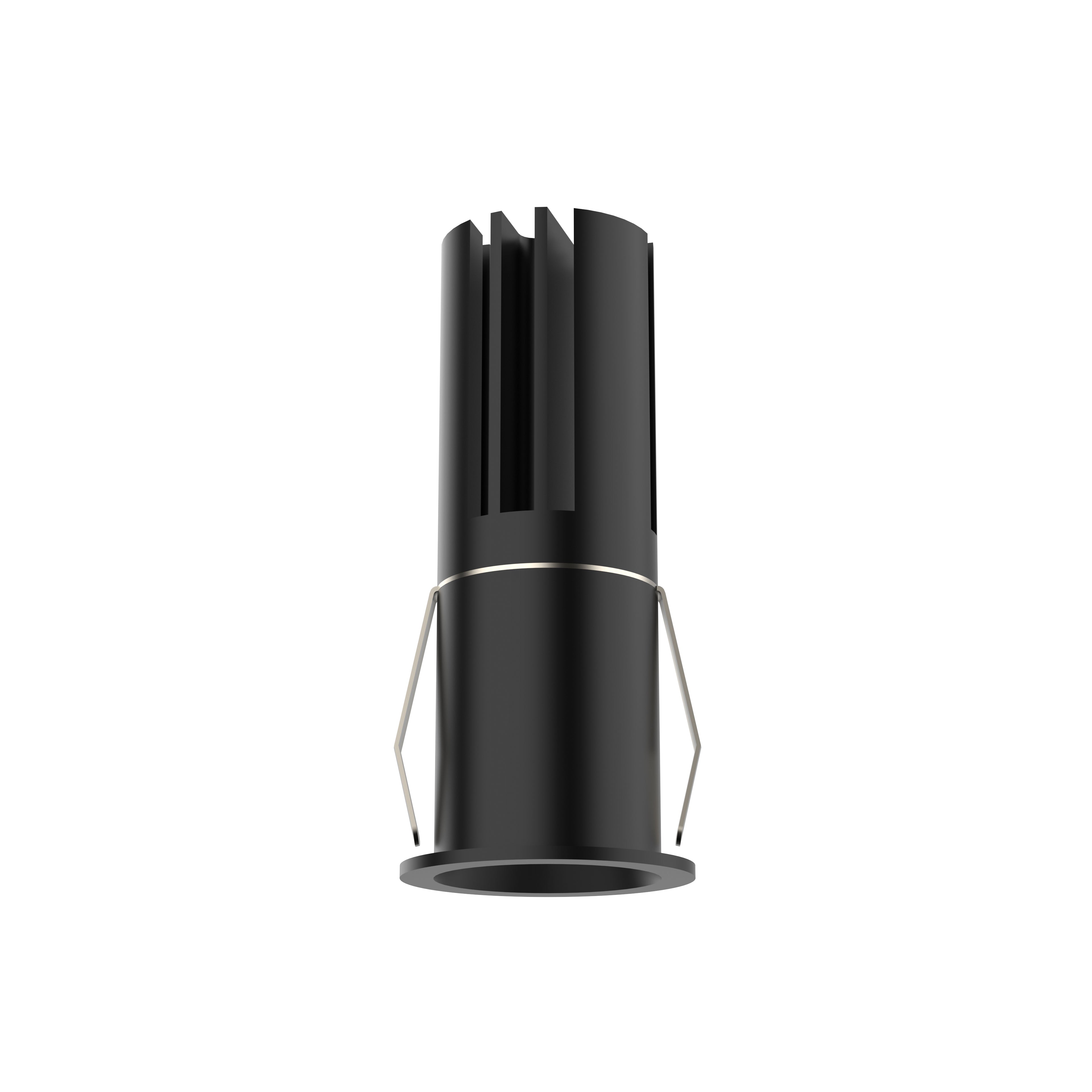 Spot Light RECESSED SPOT LED 5W 3000K BLACK MATT – Zambelis