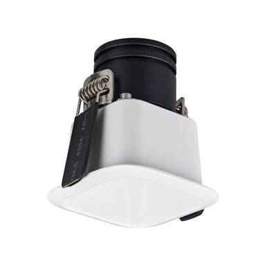 Spot Light RECESSED SQUARE LED SPOT 7W 3000K IP54 SANDY WHITE – Zambelis