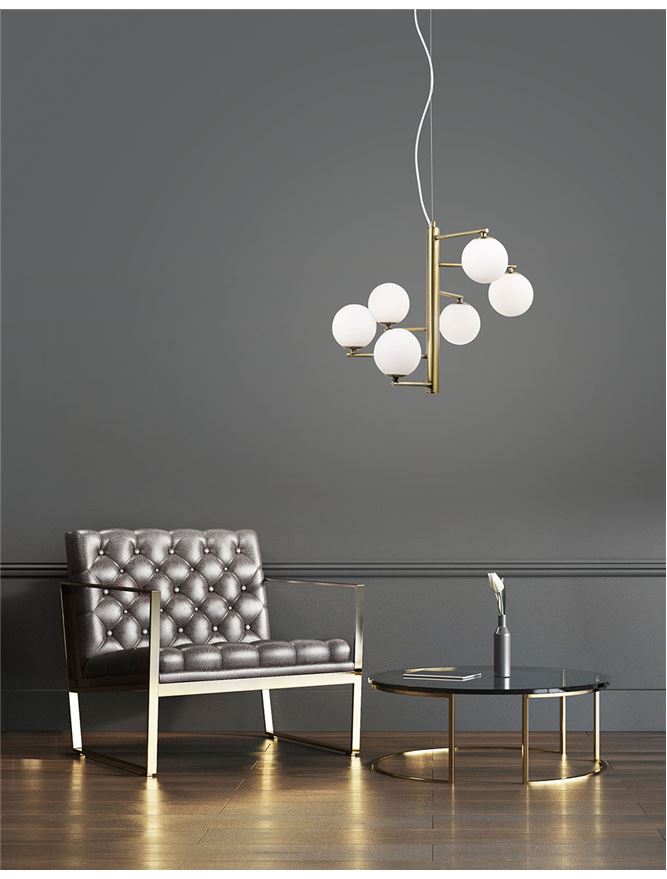 Modern Pendant Lamp  G9 JAKLIN /AGRIGENTO NOVA LUCE