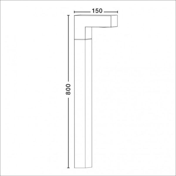 LED Outdoor Lamp APOLLO IP54 NOVA LUCE