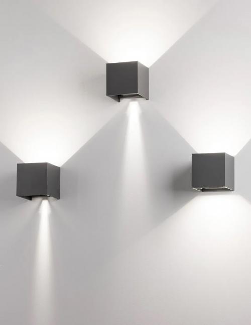 LED Outdoor Wall Lamp COMO IP54 NOVA LUCE