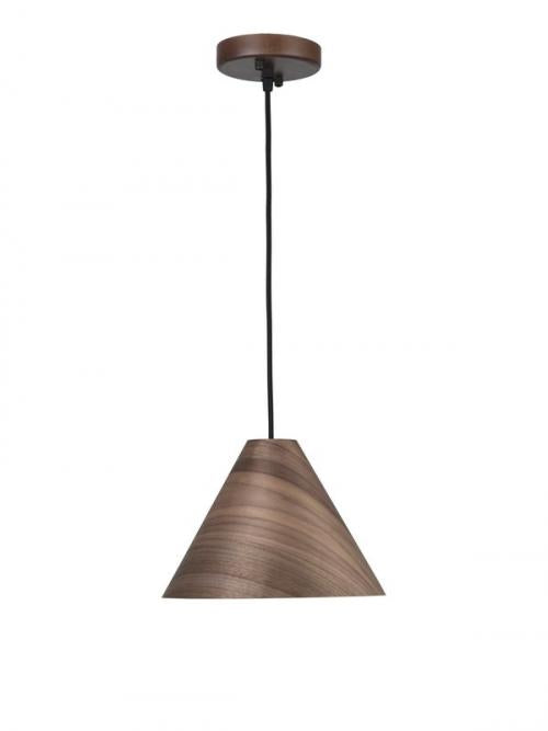 Pendant  Walnut Wood Lamp WERA  NOVA LUCE