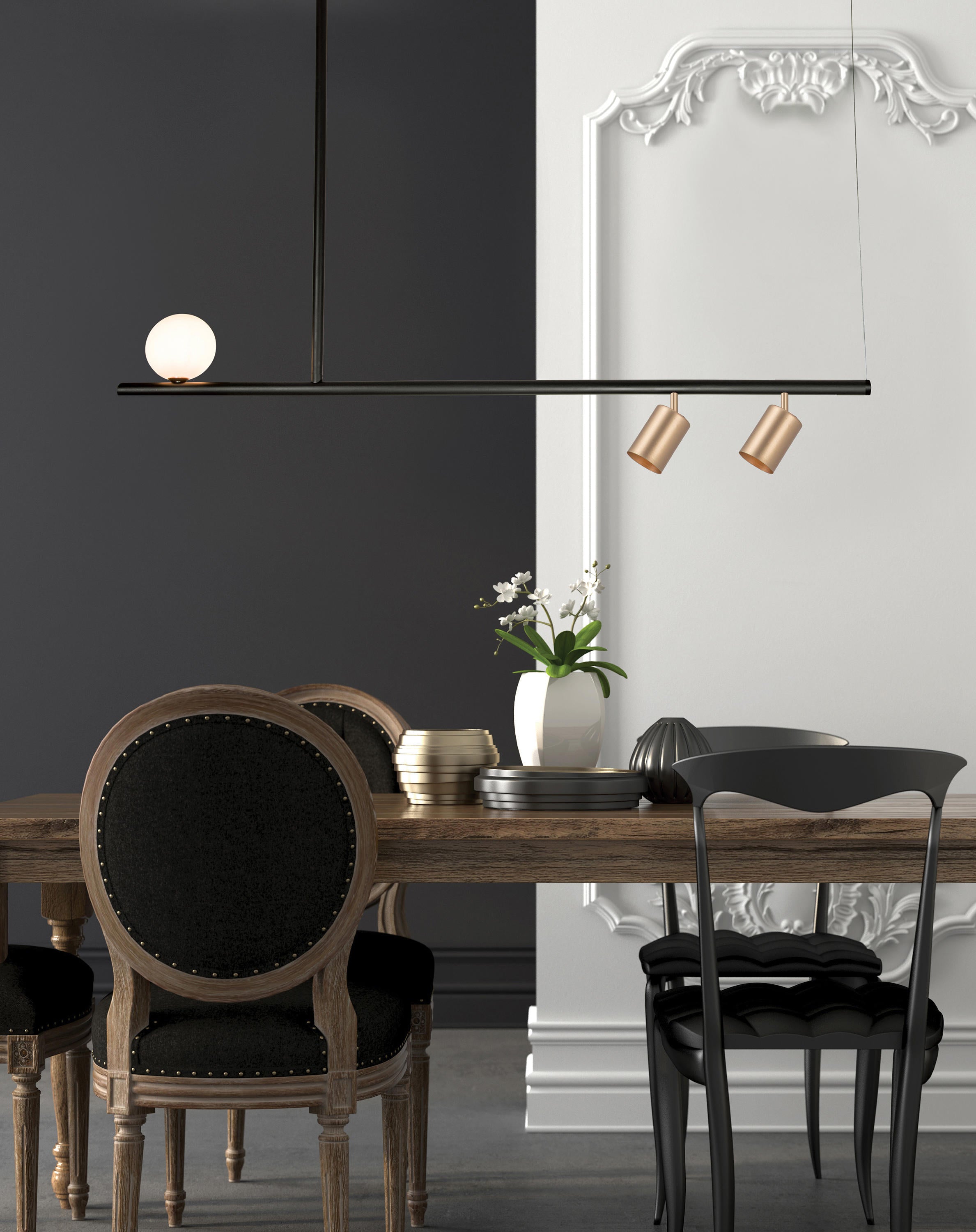 Modern Pendant and Wall Lamp  ZAMBELIS