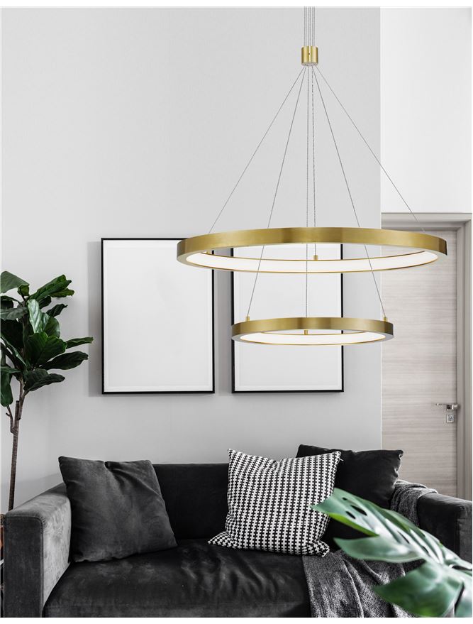 LED Modern Pendant Lamp EMPATIA Triac Dimmable NOVA LUCE