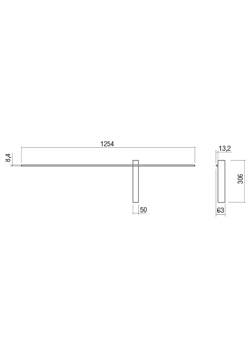 LED Modern Wall Lamp  TANGENT REDO