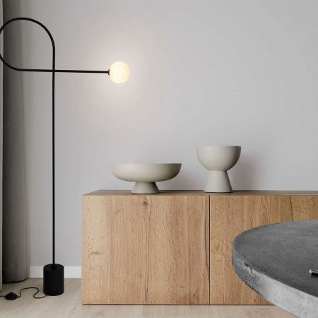 Modern Table and Floor Lamp DEDALO NOVA LUCE